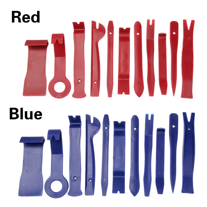 

11Pcs Auto Car Stereo Trim Dashboard Interior Door Clip Panel Remover Pry Opening Tool Kit Screwdriver Repair Tool Set