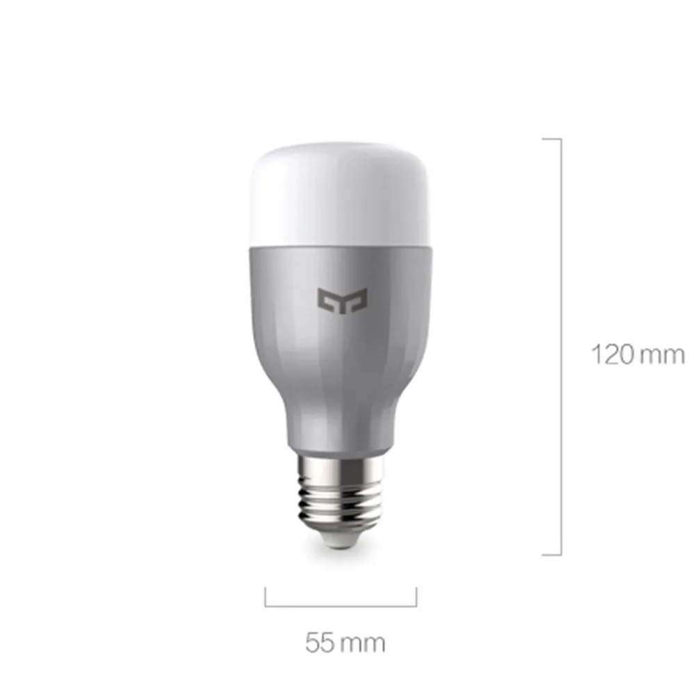 Оригинальный светодиодный умный светильник Xiaomi Yeelight E27 9 Вт 600 Люмен RGB лампа Wifi