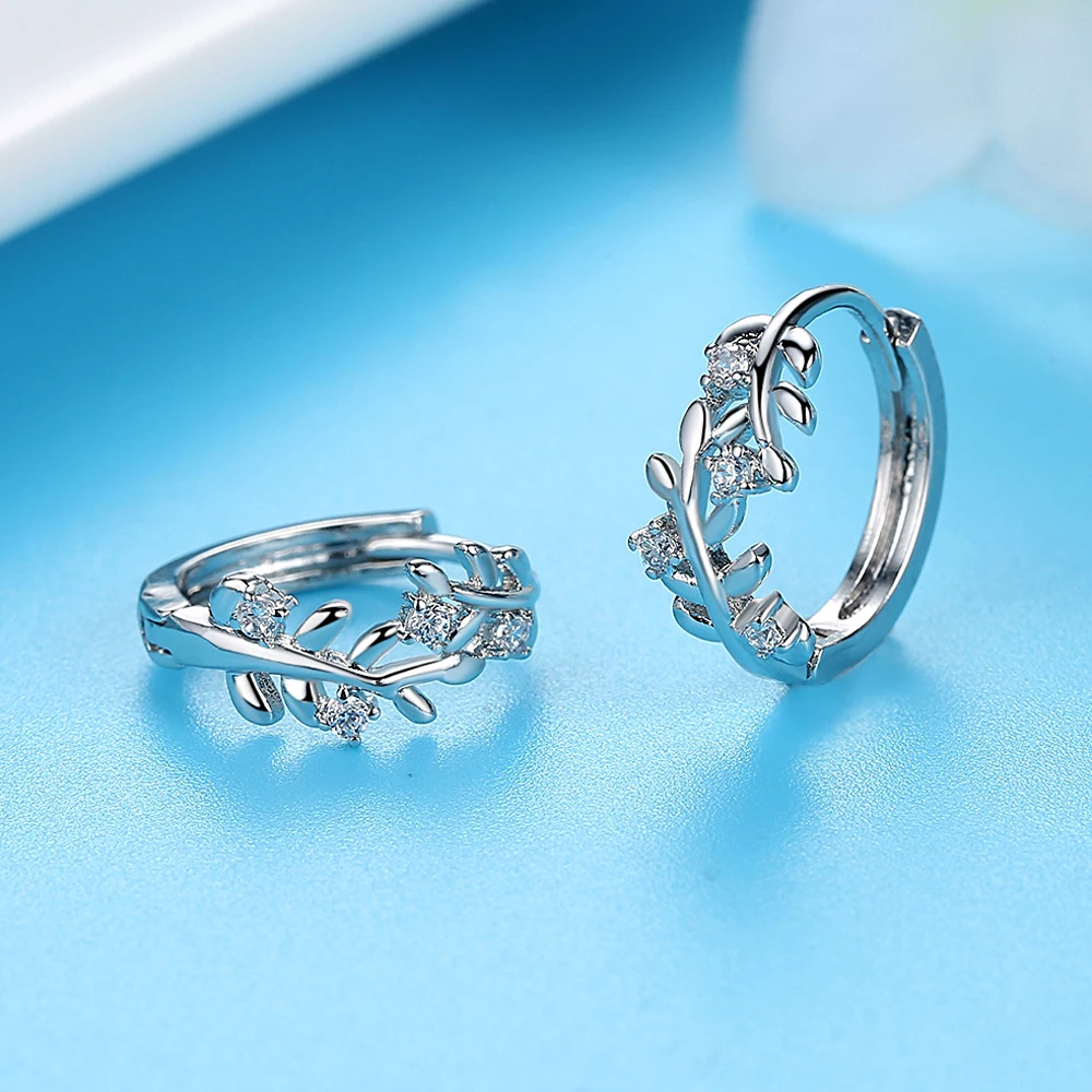 Fashion Jewelry Wholesale Silver Earring for women Wheat ears silver Plated earrings TTOXQWLR | Украшения и аксессуары