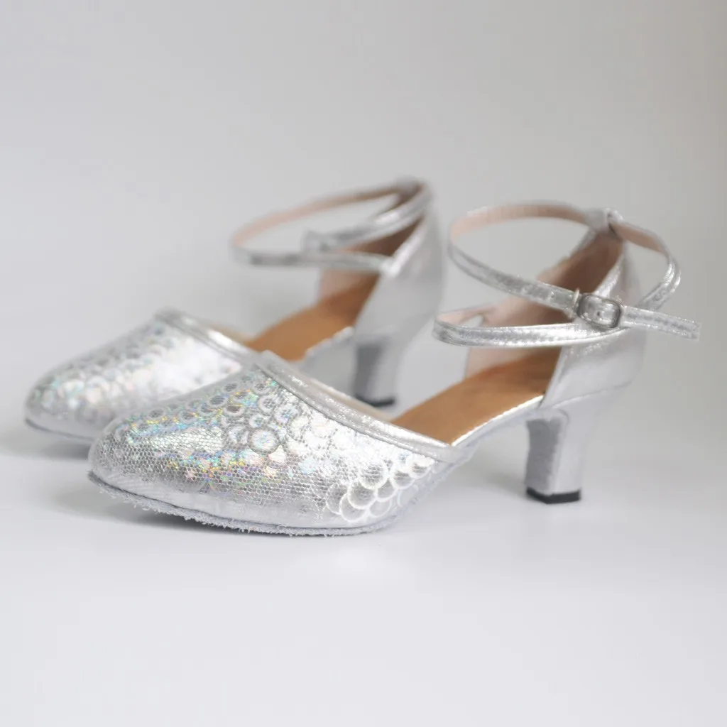 JAYCOSIN Frauen Pumpen Spitz Ferse frauen Ballsaal Tango Latin Salsa Tanzen Schuhe Pailletten Schuhe Social Dance Schuh MAR28