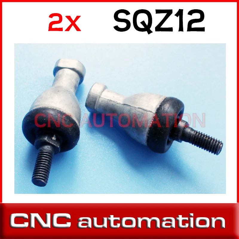 2pcs SQZ12 M12 12mm bearing ball joint rod end right hand tie rod end
