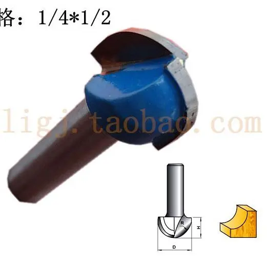 1 2 inch round nose router bit
