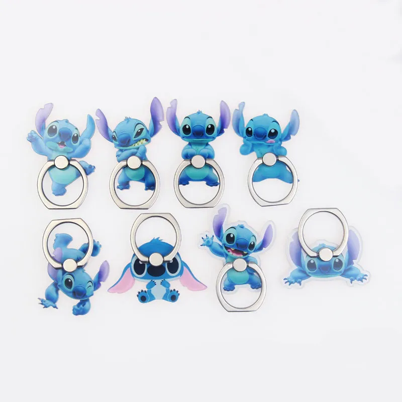 

Universal Mobile Phone Holder Cute Cartoon Stitch Series Finger Ring Holder Cell Phone ring Holder Smartphone Stand for iPhone