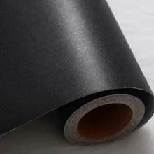 Черные деревянные наклейки утолщенные водонепроницаемые самоклеящиеся обои цветная пленка для одежды старая мебель шкаф стол ремонт 131