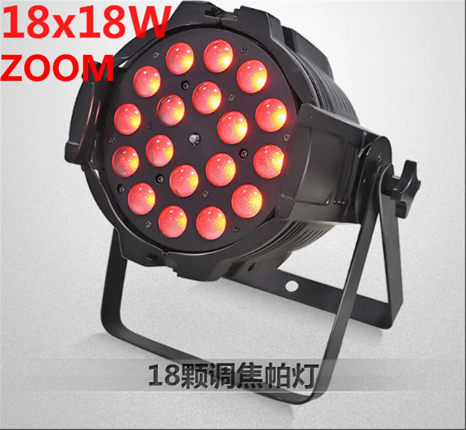 18x18 Вт RGBWA УФ 6 в 1 светодиодный зум Par Luce Led effetto luce dj dmx luci 10 шт./лот | Лампы и освещение