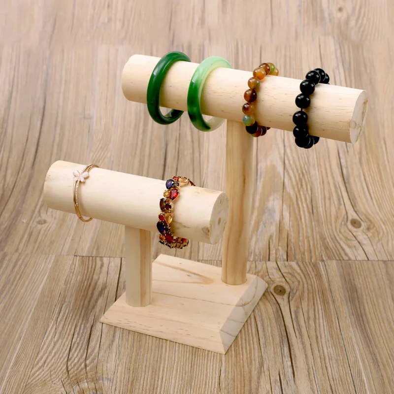 

Jewelry Bracelet Solid Wood Jewelry Display Bracelet Bracelet Handstring Storage Bracelet Bead Display Log Props