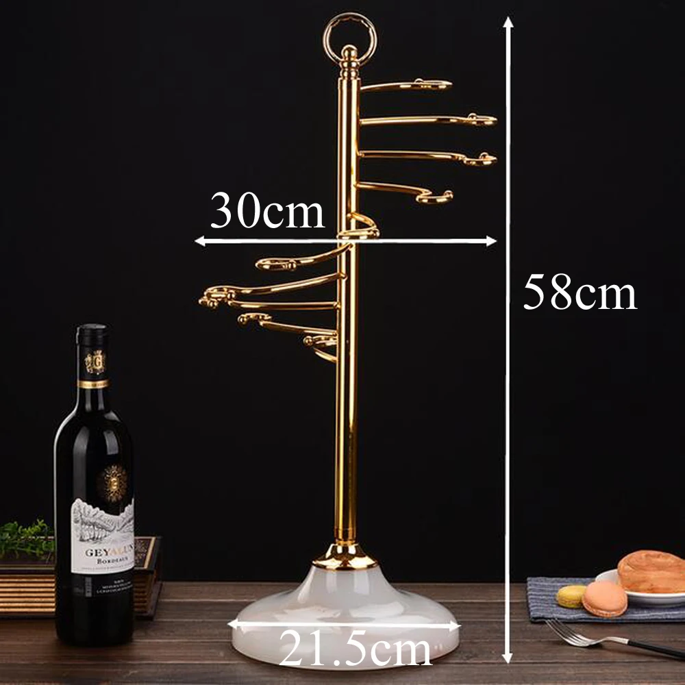 Железный креативный держатель для красного вина держатель для вина держатель бокалов вверх дном подвесной подстаканник wx6271005