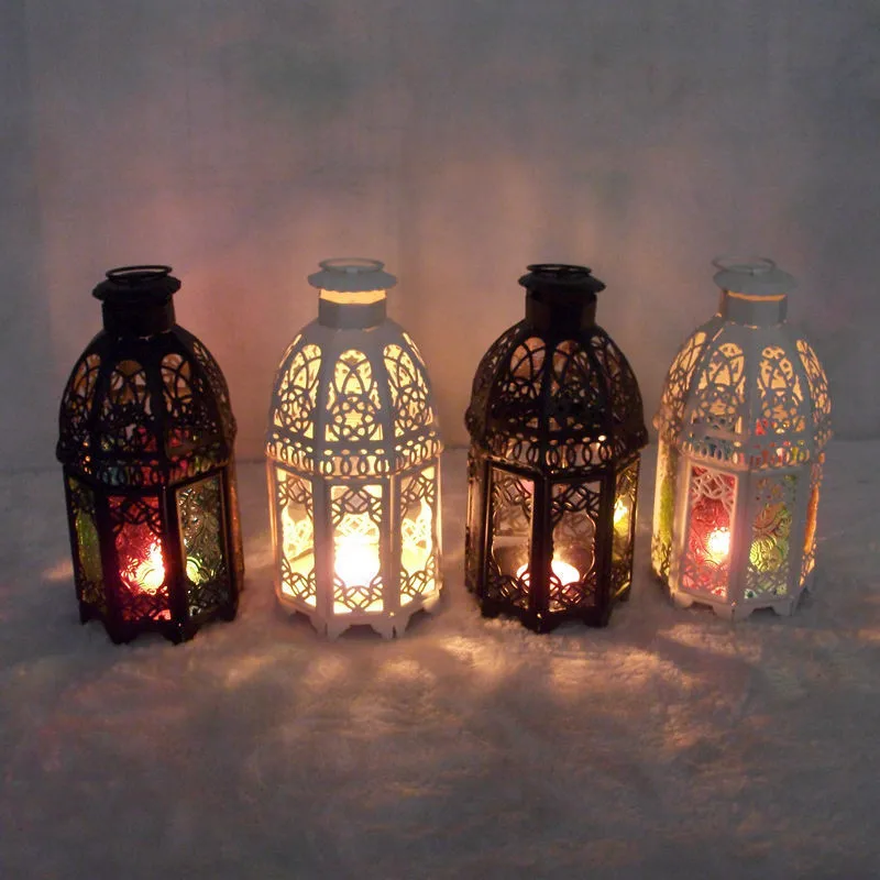 Metal European Wall Hanging Votive Candle Holder Iron Holders Wedding