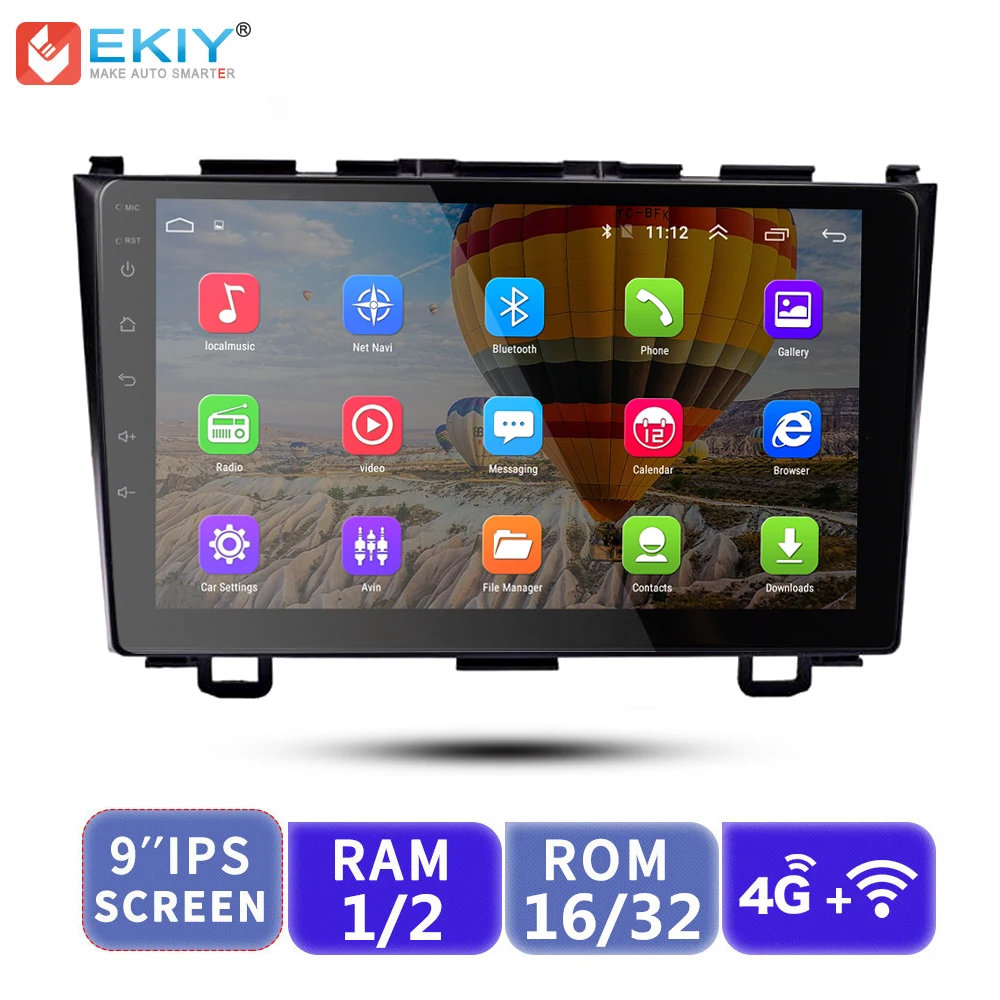

EKIY Android Car DVD GPS Multimedia Player 4G For Honda CRV CR-V 2007-2011 Automotivo Navigation Stereo Radio Video Audio Player
