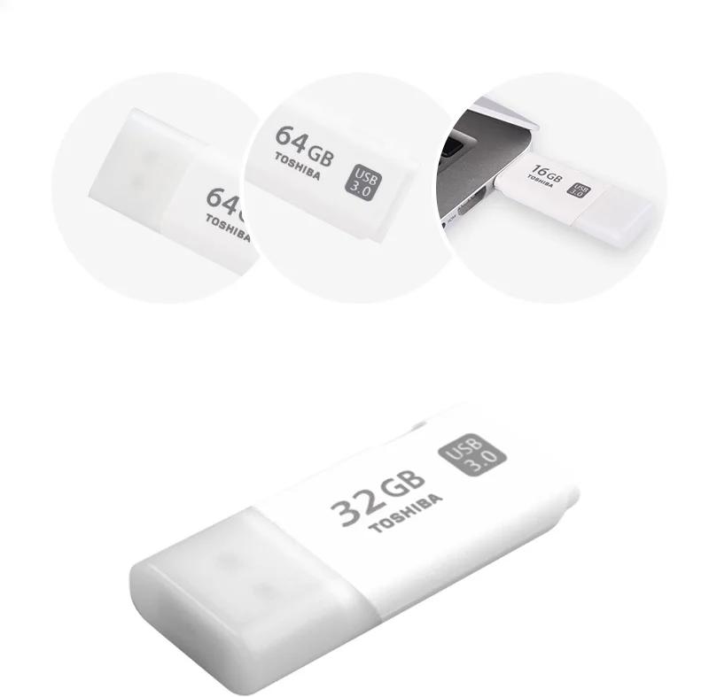 TOSHIBA U301 флеш-накопитель USB 3,0 64 ГБ 32 ГБ флеш-накопитель мини-карта памяти Флешка U диск флешки