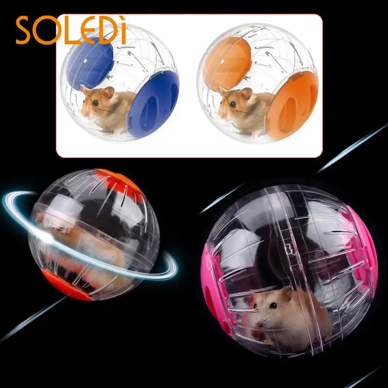 

Hamster Toys Exercise Play Ball Toy Rodent Mice Jogging Rat Playing Fun Funny