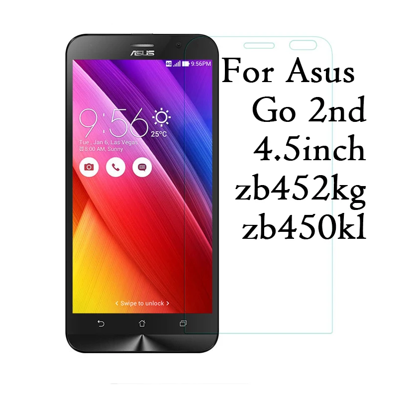 Закаленное Стекло защита экрана FLIM 9 H для Asus Zenfone Go 4.5 zc451tg ZB452KG ZB450KL 2nd дуги края 2.5D