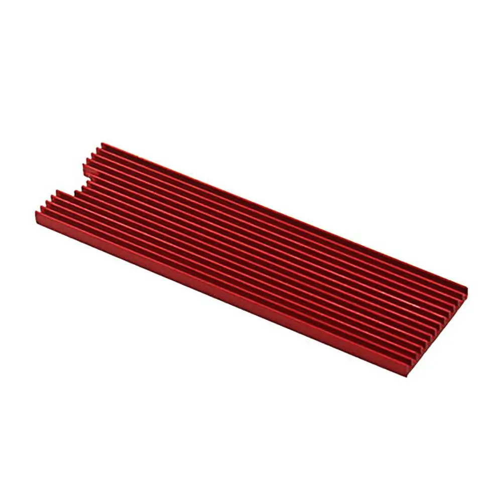 

2PCS JEYI Aluminum M.2 NGFF Cooling Heatsink Thermal Pad Cooler Conductivity Silicon Heat Sink For NVME 2280 PCI-E SSD Adapter