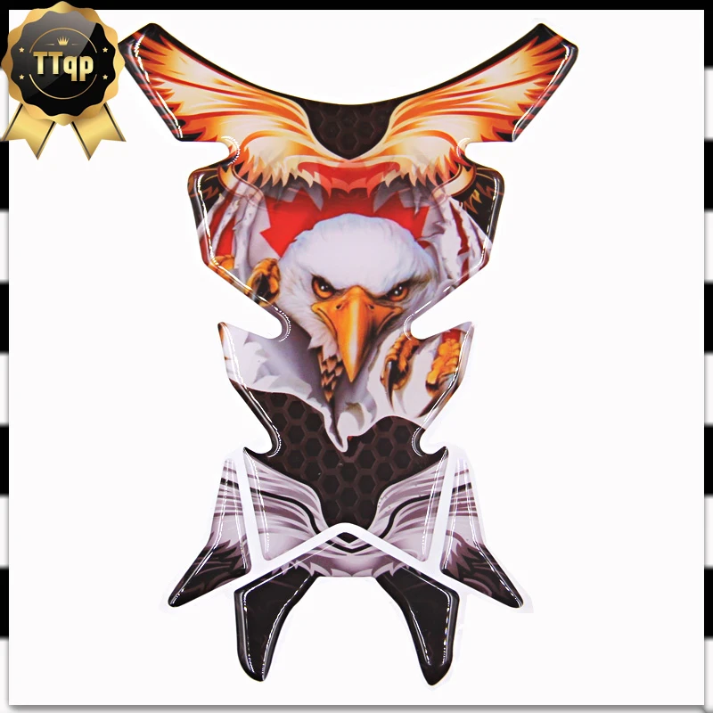 

New 3D Gel Tank Pad Tankpad Protector Sticker For Motorcycle Universal Fishbone Decal for Honda Yamaha Harley Davidson