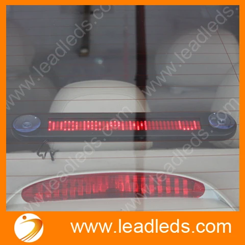 

12V 30cm length 7X40pixel indoor red small lamparas led thin mini SMD Car LED Moving sign
