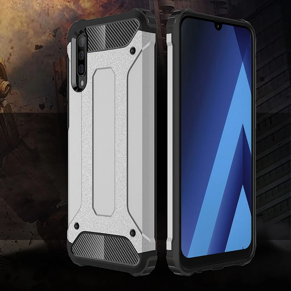 

Shockproof Armor Coque Cover 6.7For Samsung Galaxy A70 Case For Samsung Galaxy A70 SM-A705F SM A705F Phone Back Coque Cover Case
