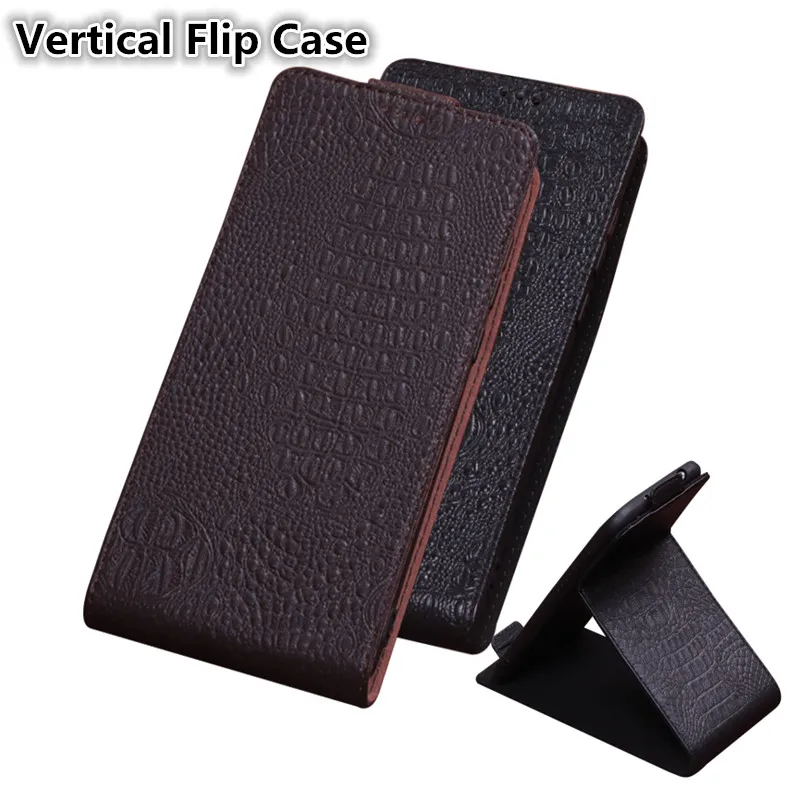 

QX09 Luxury Flip Vertical Genuine Leather Phone Case For Nokia 7 Plus(6.0') Case For Nokia 7 Plus Vertical Flip Case