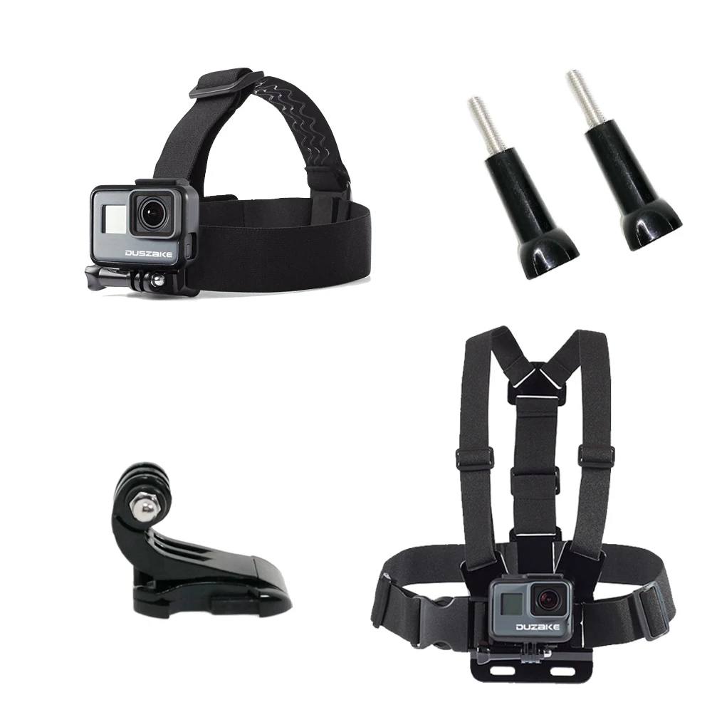 Chest-Head-Belt-Mount-For-Gopro-Hero-5-Accessories-Set-Head-Strap-Harness-For-Eken-J