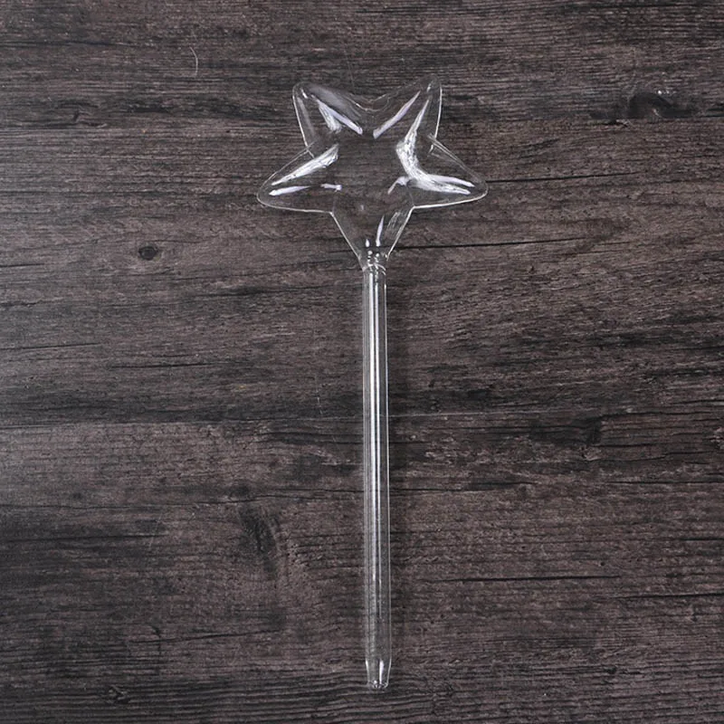 

Glass Self Watering Device Automatic Star Shape Garden Sprinklers Waterer Houseplant J2Y
