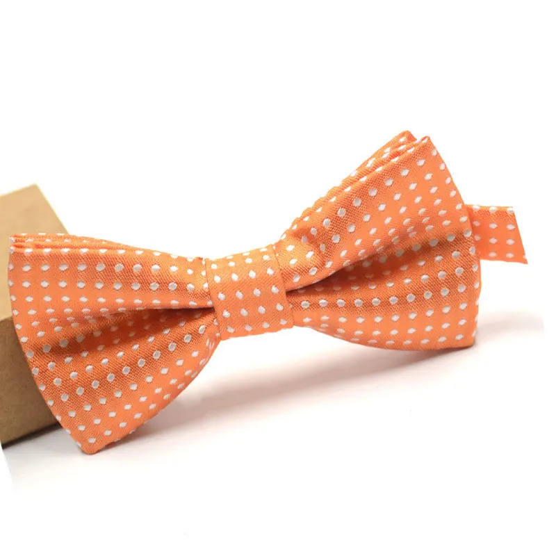 21 цвет, Детский галстук-бабочка, модный жаккардовый галстук для малышей, галстук для маленьких детей, классический галстук-бабочка в полоску с эластичным шнуром - Цвет: 11