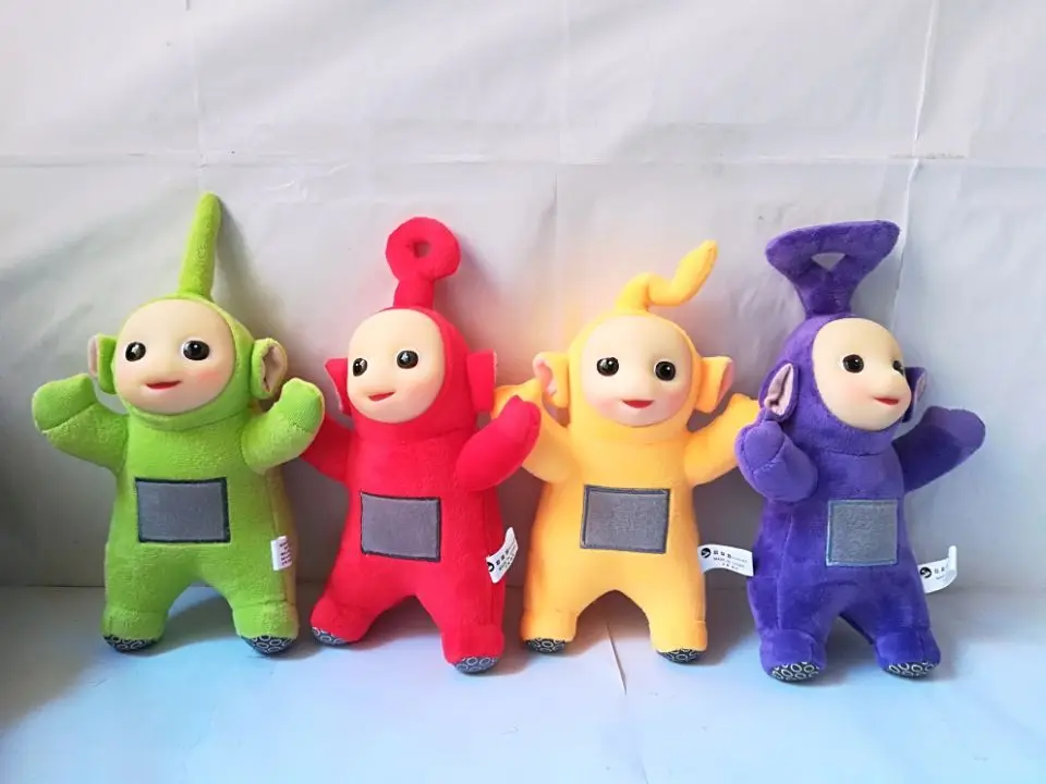 Мягкая плюшевая игрушка Teletubbies Laa Po Tinky dixy25 см 1 комплект/4 шт. рождественские