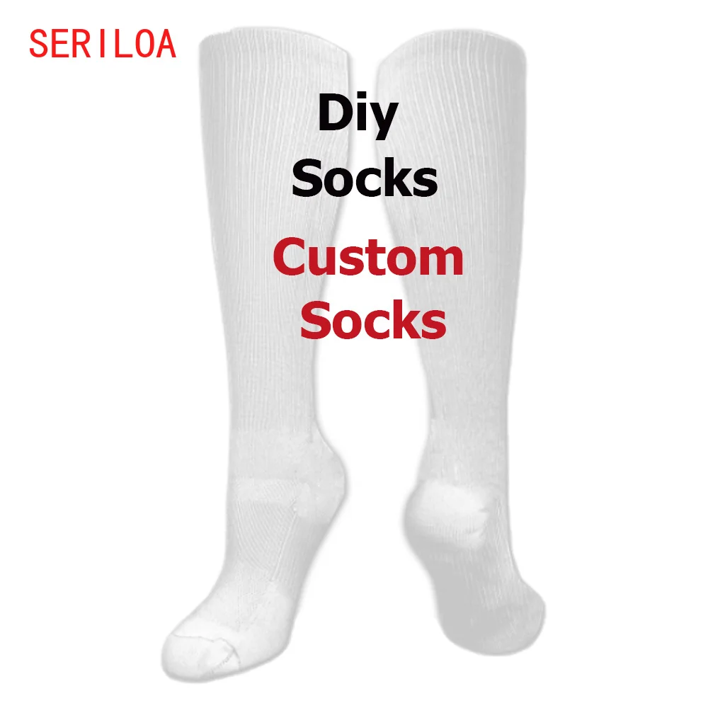 

3D Print DIY Custom Design Men/Women Socks Casual Sock Drop Shipping