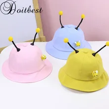 Doitbest/летние шляпы для рыбалки для мальчиков и девочек, Солнцезащитная солнцезащитная Кепка, складные весенние щупальца пчелы, Детская Рыбацкая шляпа