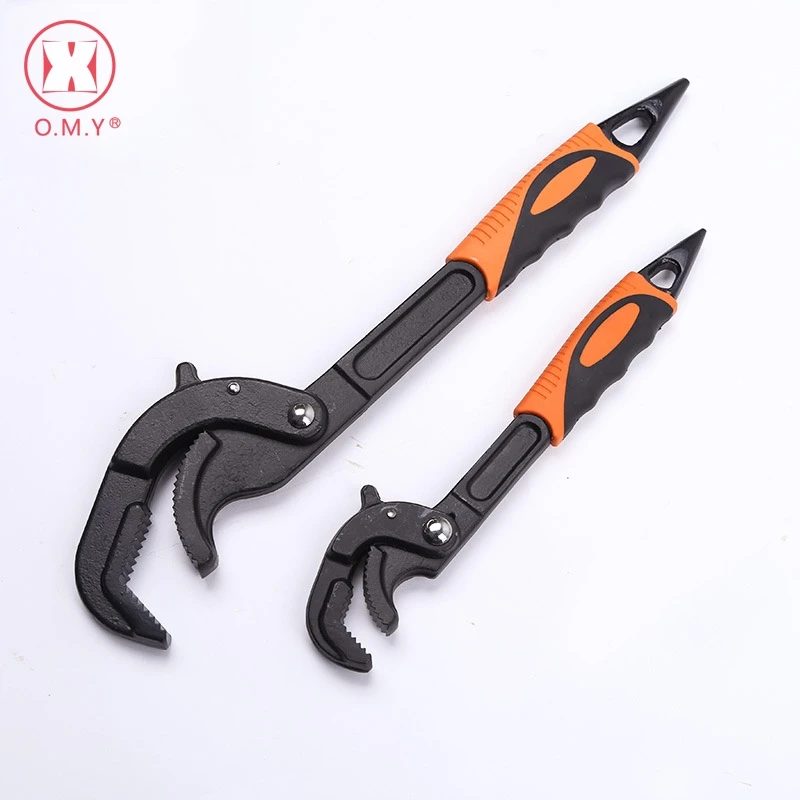 OMY 10-35 / 30-60mm Universal Pipe Wrench Multi Tool High-carbon Steel Key Set Open Wrench Monkey Spanner Plumber Hand Tools OMY 10-35 / 30-60mm Universal Pipe Wrench Multi Tool High-carbon Steel Key Set Open Wrench Monkey Spanner Plumber Hand Tools