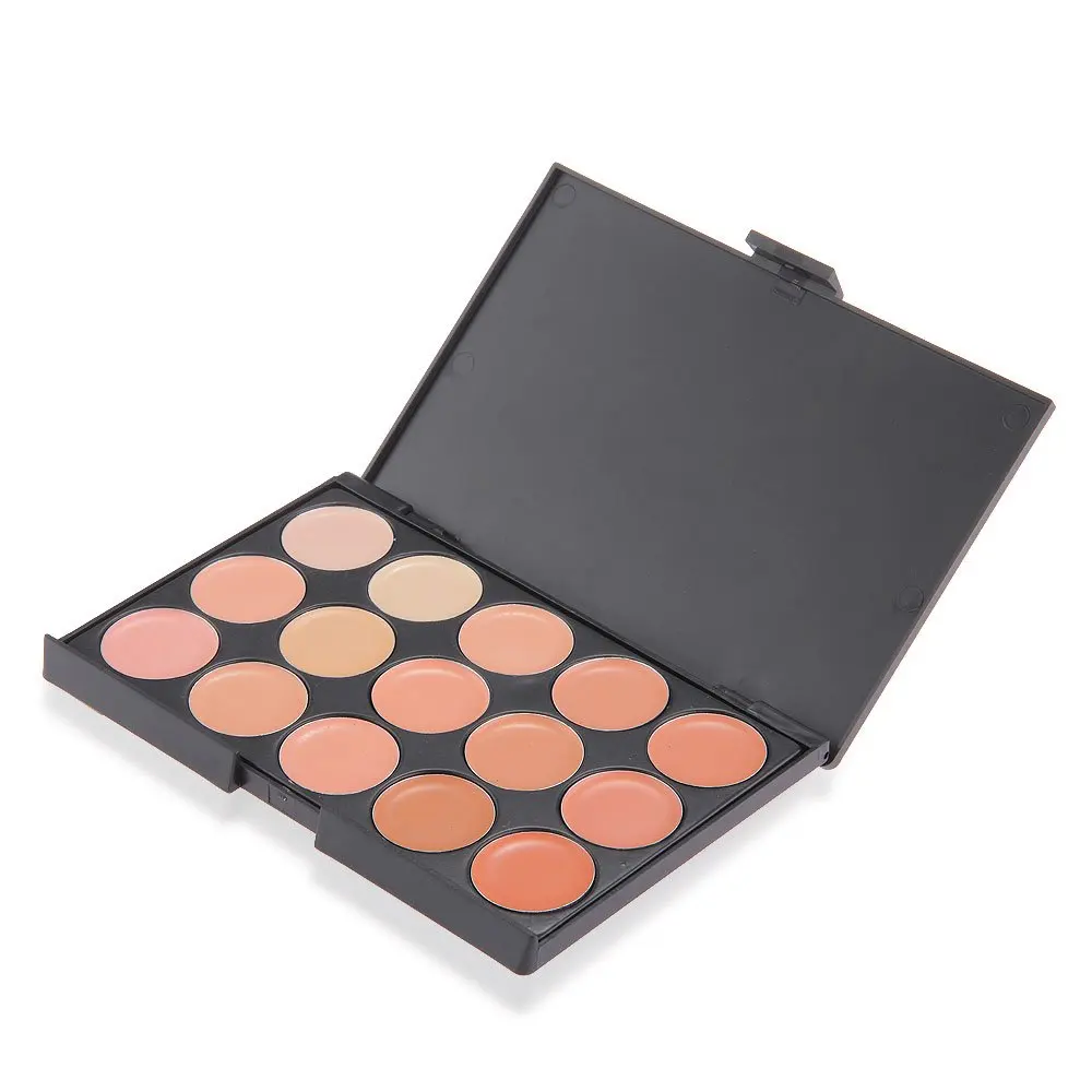 

HHFF 15 Colors Makeup Concealer Concealer Makeup Eyeshadow Camouflage Cosmetic Palette