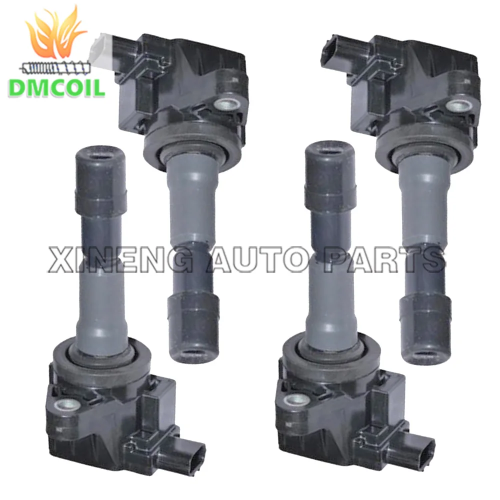 4 PCS IGNITION COIL FOR HONDA CIVIC VIII FIT III JAZZ CR Z 1.2L 1.3L 1