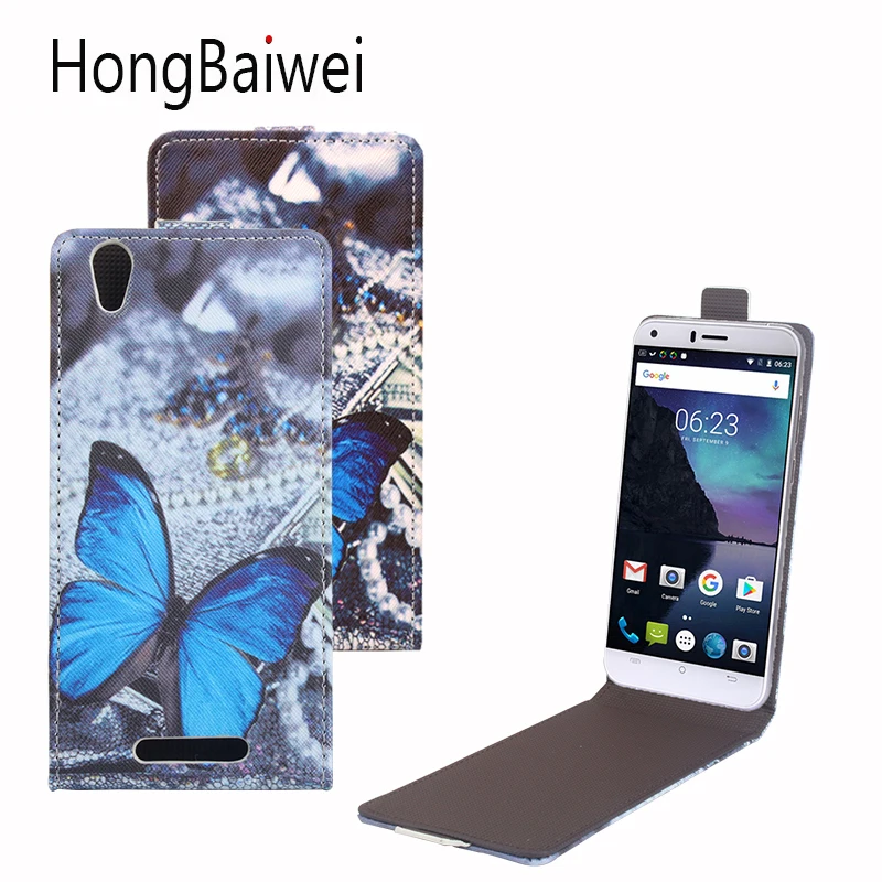 

HongBaiwei for Cubot Manito Case Girls Butterfly Pattern Vertical Flip Leather Phone Case Cover for Cubot Manito