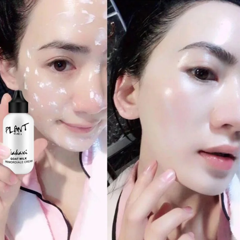 Профессиональный консилер для макияжа Lazy Face Foundation Cream Goat Milk полное покрытие Водонепроницаемая основа осветляющая крышка