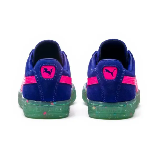 PUMA Suede с тиснением Creeper Для женщин первого поколения Rihanna совместных квалиф