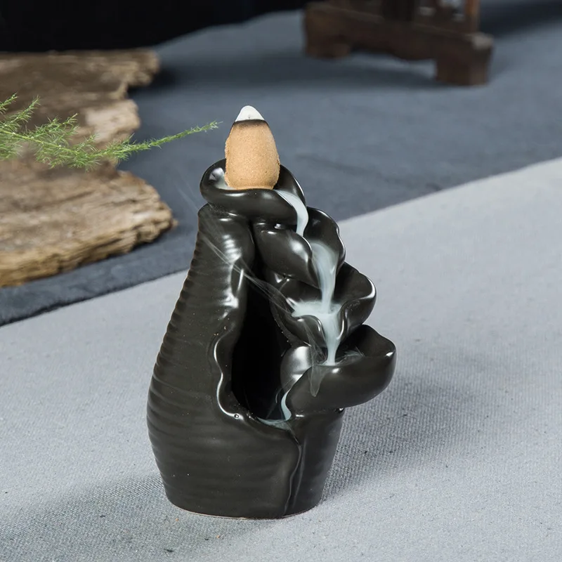 100 шт. керамическая курильница с подсветкой|incense holder|ceramic censerbackflow incense |
