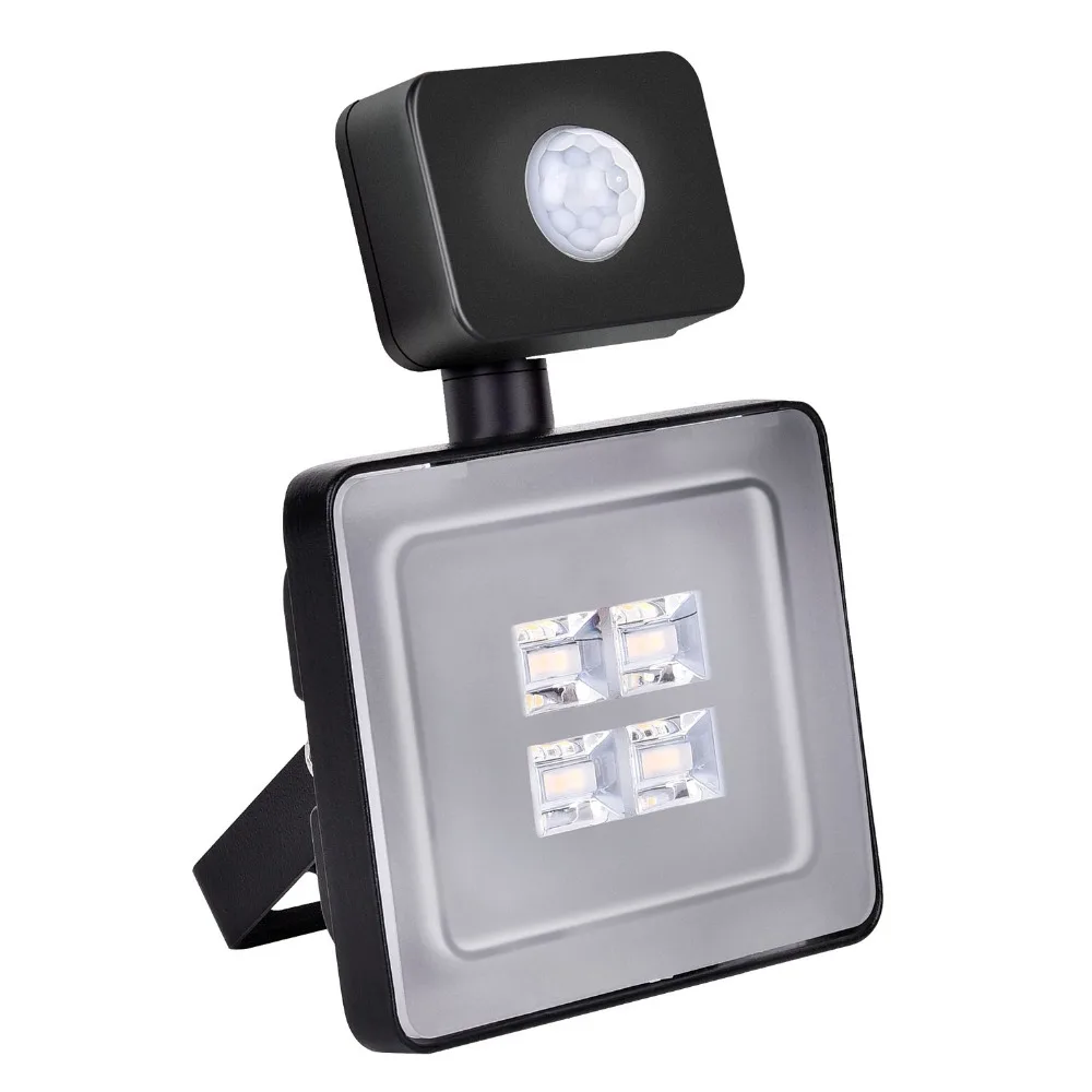 UPGRATE 10 W ПИР светодиодный прожектор IP65 220 V-240 V 1200LM движения PIR Сенсор лампы инфракрасного Сенсор прожектор SMD2835 наружного освещения