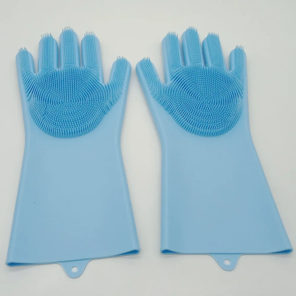 High Quality (2 Pieces) a Pair Fishing Rubber Silicone Gloves Women