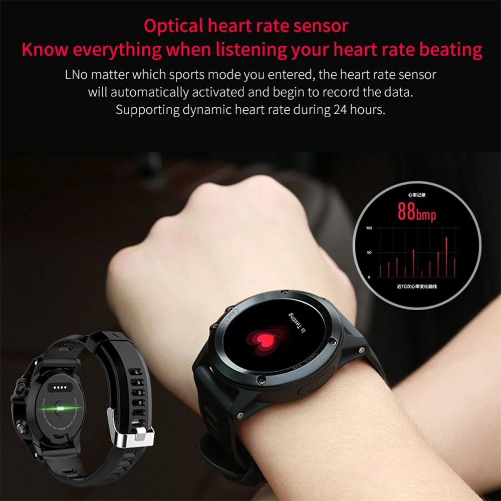  H1 Smart Watch Android MTK6572 IP68 Waterproof Support 3G Wifi GPS SmartWatch Phone Call SIM Camera