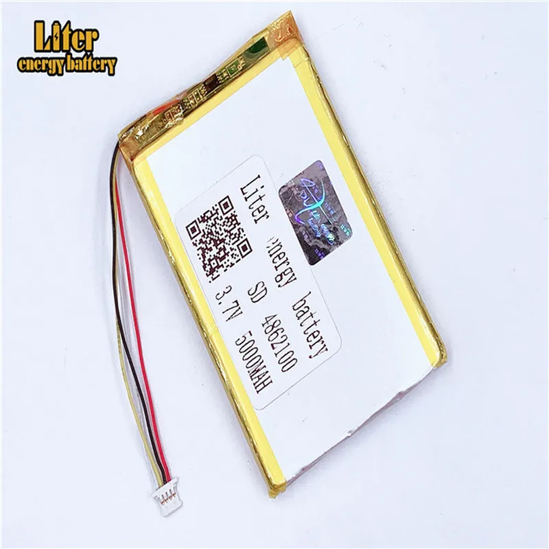 

plug 1.0-4P 4862100 5060100 high capacity Tablet PC Li-polymer battery 3.7V 5000mAh Li-po battery