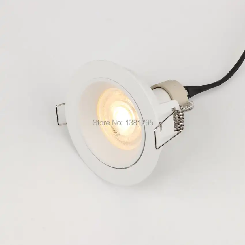 Recessed Trimless Titl Round Adjustable Led Spotlight Fittings
