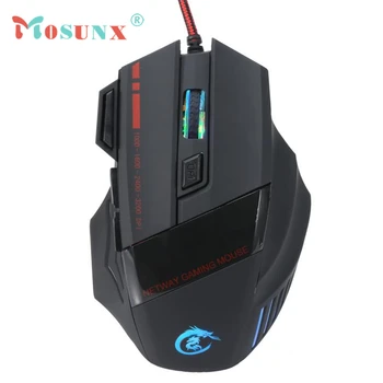 

2.4GHz Wired USB LED Gaming Optical Mouse 5500DPI 8 Butttons keyboard Set Mice For Laptop PC Desktop Multimedia Rato 17July21