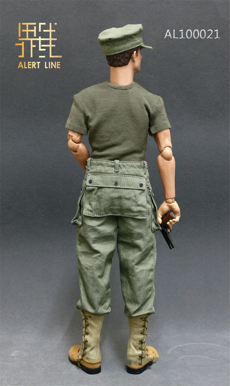 Alert Line AL100021 1//6 WWII USMC BAR Rifle Gunner Figure BAR Ammo Belt