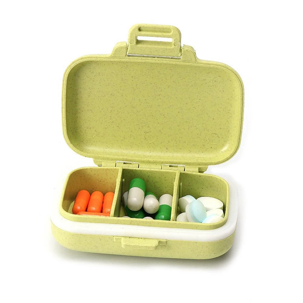 3-5 слотов влагостойкая коробка для таблеток, чехол-органайзер для таблеток, портативный дорожный контейнер для хранения лекарств, коробка для лекарств