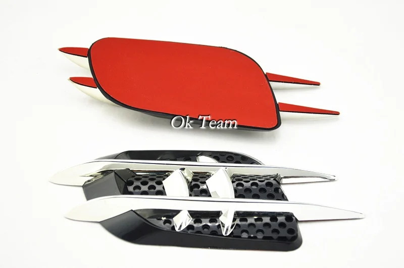 Бесплатная доставка 2 шт. автомобильные декоративные боковые крылья на