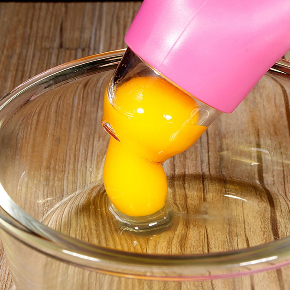 Высокое качество 1 шт. желток сепаратор яйцо силиконовый инструмент+ PP Сепаратор для яиц яйцо белый и желток сепаратор