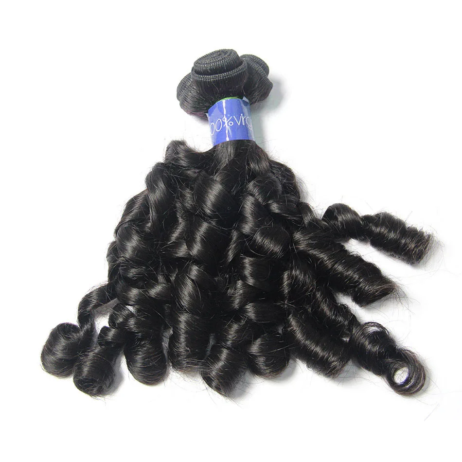 

Malaysian Virgin Hair Fantastic Curly Human Hair Extensions Unprocessed Malaysian Hair Weave Bundles 100g Fantastic Curly Hair