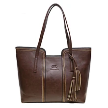 2016 famosa marca de la borla mujeres cubren los bolsos vintage bolsas de hombro sólido big bag femeninos over the knee los bolsos crossbody