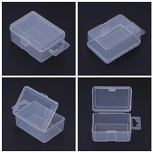 Рыболовная коробка пластиковая прозрачная приманка крючок снасти джиг хранение портативный#0706