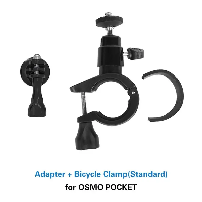 Крепление для велосипеда держатель для велосипеда Зажимная стойка для DJI OSMO Action для Osmo Pocket Gimbal камера аксессуары