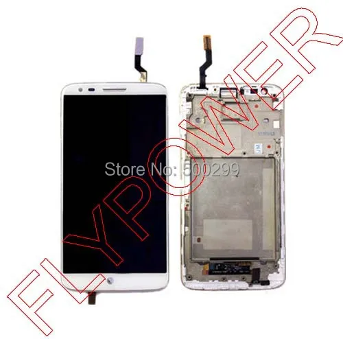 

100% Warranty for LG Optimus G2 D800 D801 D803 Display LCD Touch Digitizer Screen + Frame Assembly by free shipping