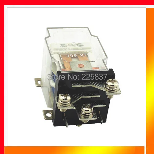 Free shipping JQX 60F relay 1Z 60A 12vdc coil screw mount terminal